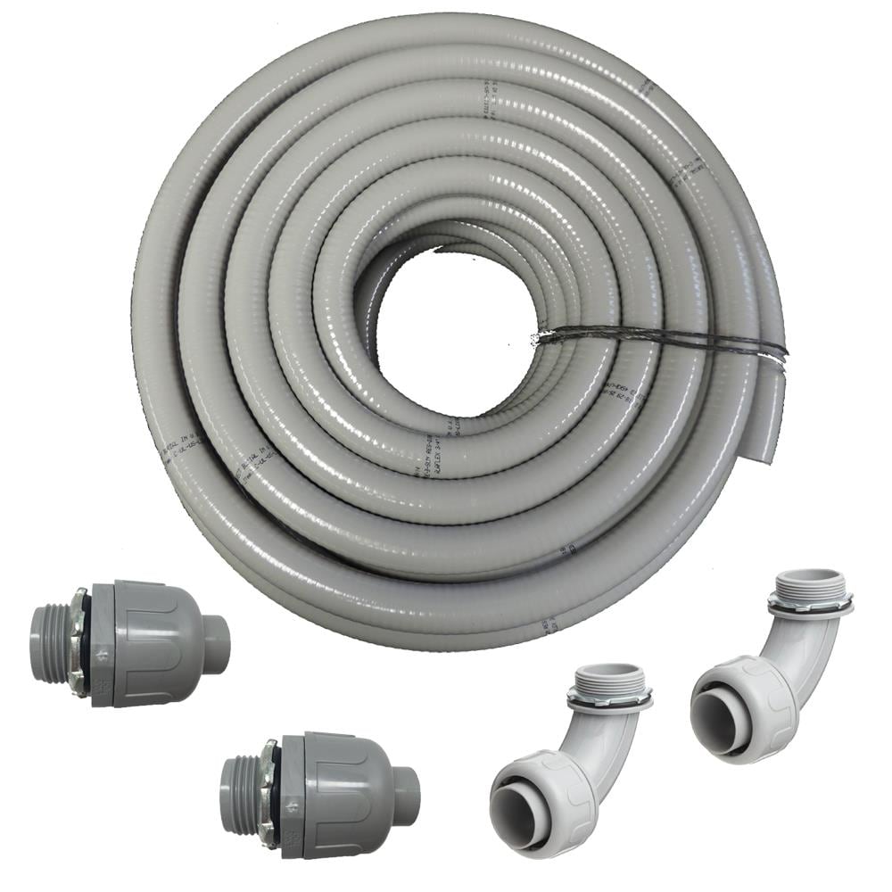 HydroMaxx 2-in x 50-ft Non-metallic Liquid-tight Conduit LT200050F