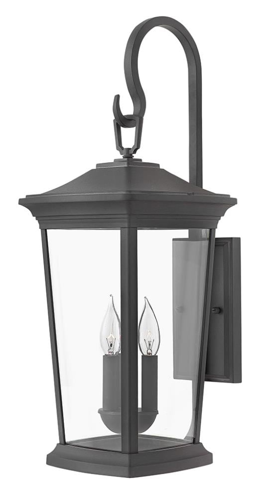 Hinkley Bromley 3 -Light 24.75-in H Black Hardwired Outdoor Wall Light 3661458