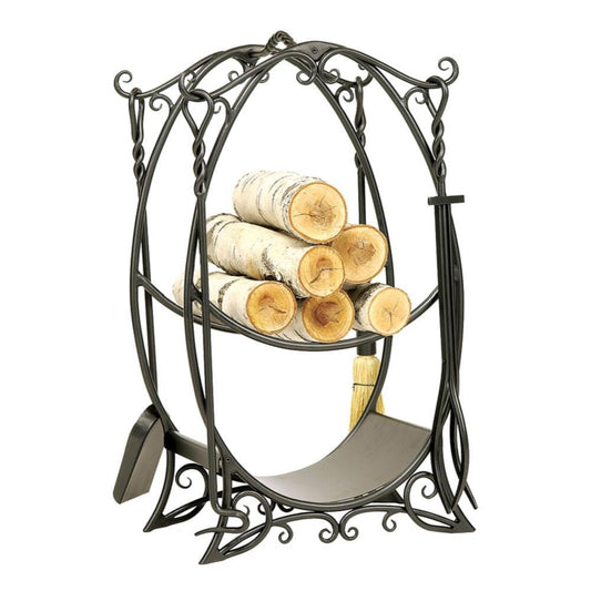 Minuteman International 5-Piece Iron Fireplace Tool Set LCR-10