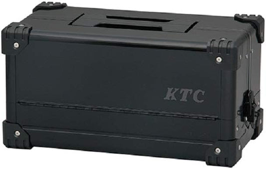 KYOTO TOOL (KTC) Double Opening Metal Case, Black EK-10AGBK