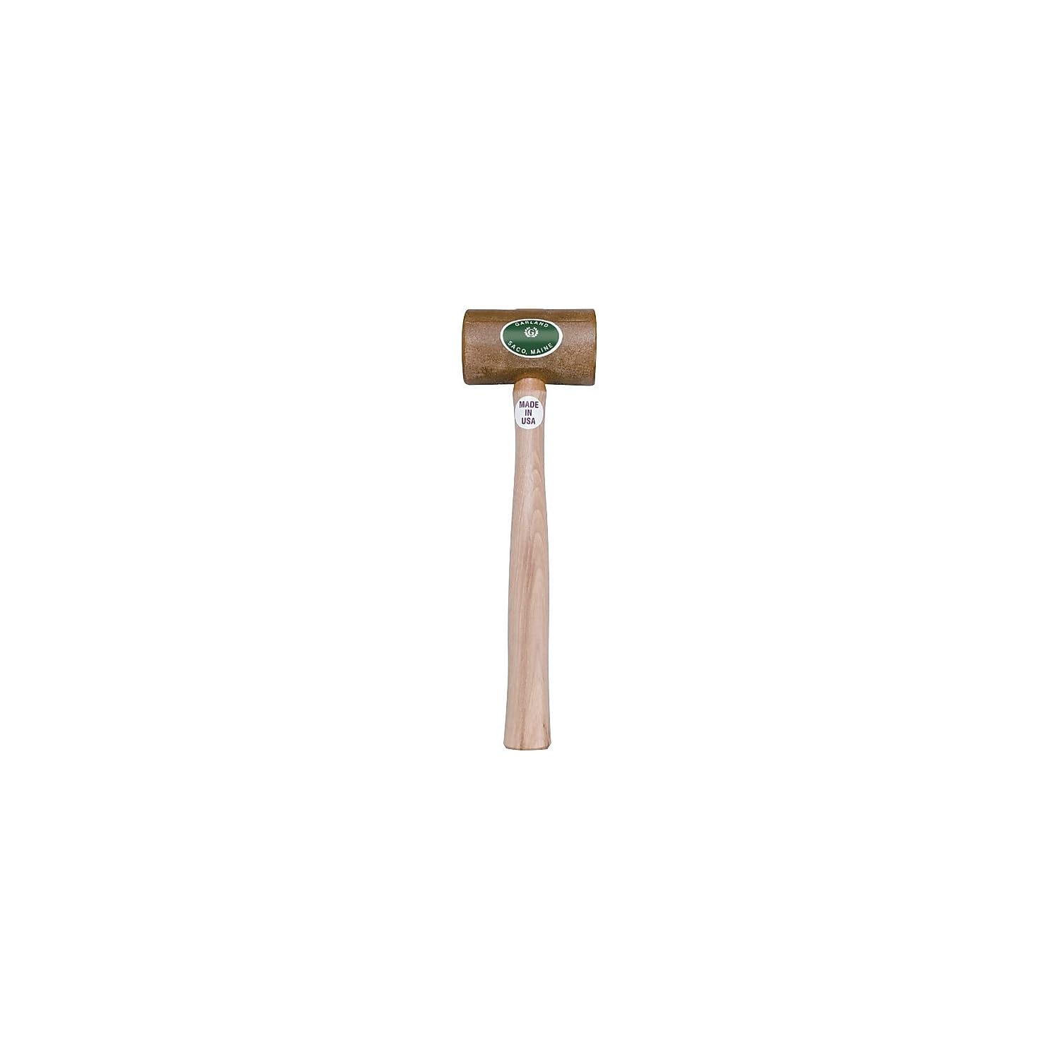 Garland Mfg 31005 Split Head Hammers, 2 3/4" Diameter, 14" Handle, Rawhide