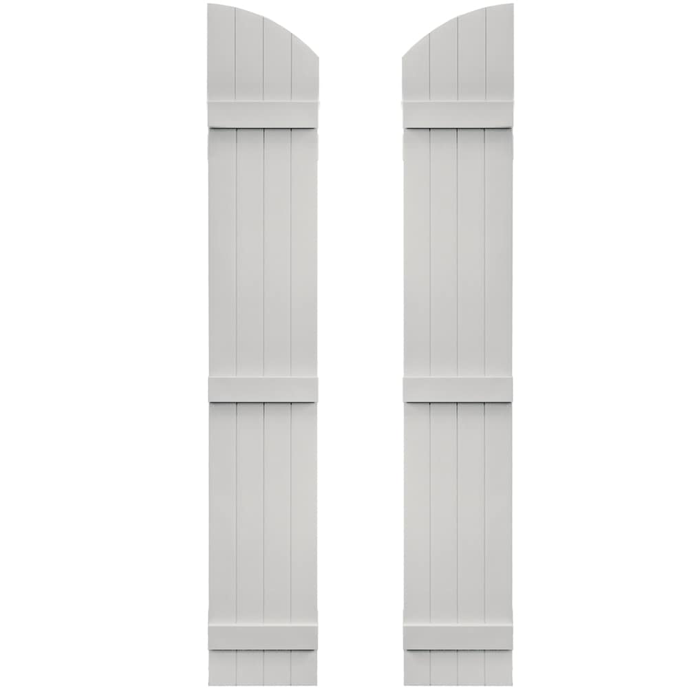 Vantage 14.125-in W x 89.25-in H Paintable Paintable Board and batten Exterior Shutters ( 1 -Pack )