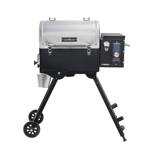 Camp Chef Pursuit 20 Portable 501-Sq in Stainless Pellet Grill PPG20