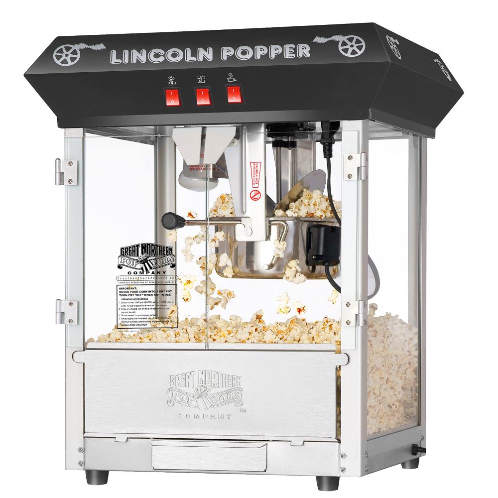 Great Northern Popcorn 1 Cup Stainless Steel Oil Countertop Popcorn Machine 350366YWP