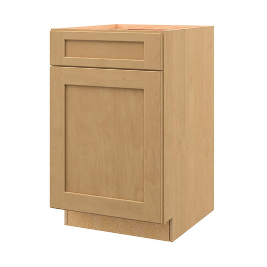 allen + roth Innsbrook 21-in W x 34.5-in H x 24-in D Rye Base Fully assembled Cabinet Flat Panel