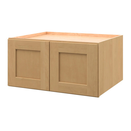 allen + roth Innsbrook 30-in W x 15-in H x 24-in D Rye Wall Fully assembled Cabinet Flat Panel