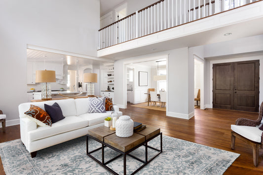 Room Envy Jasmel 5 x 8 (ft) Loomed Gray Mist/Opal Gray Rectangular Indoor Abstract Vintage Area rug