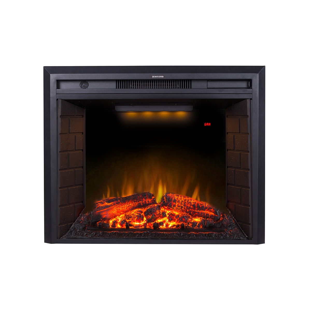Clihome 30.5-in W Black LED Electric Fireplace VL-EF28T