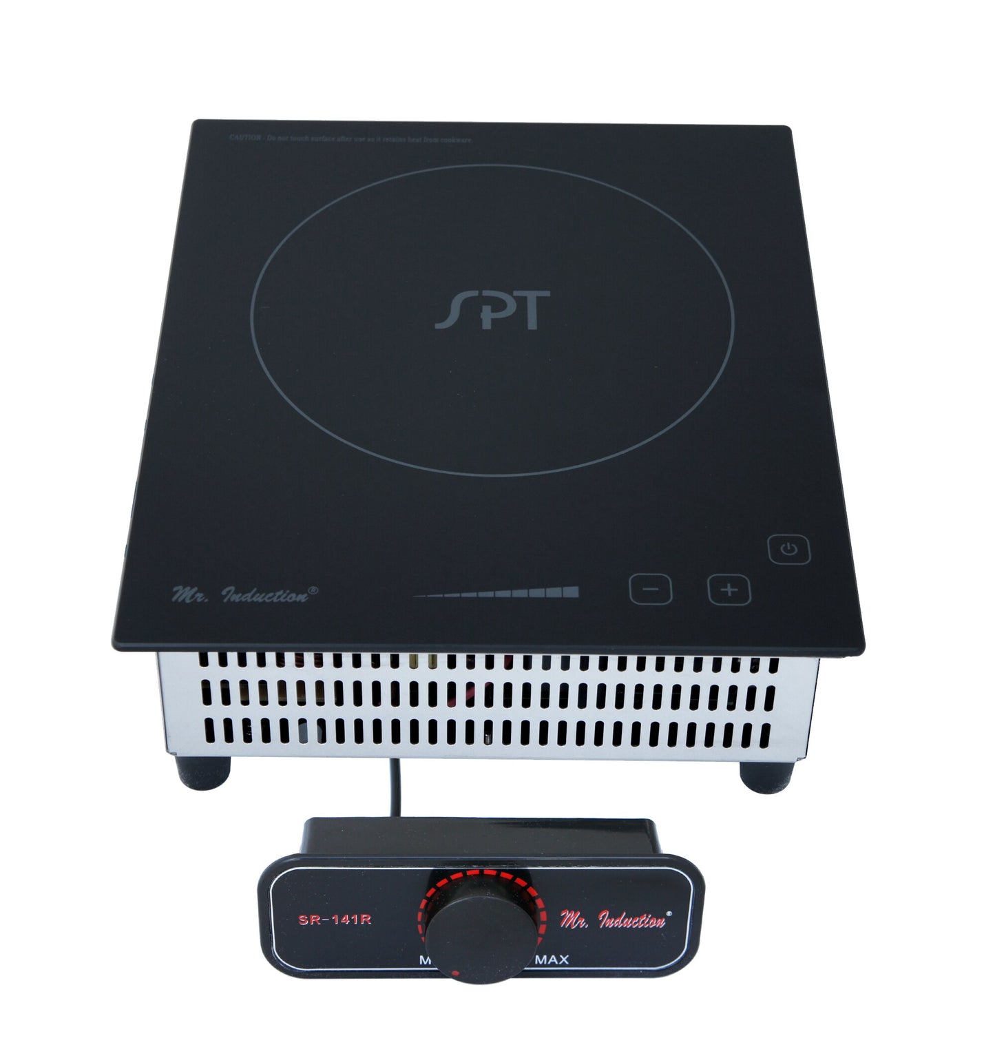SPT 11 inch Portable 1 Burner Black Induction Cooktop
