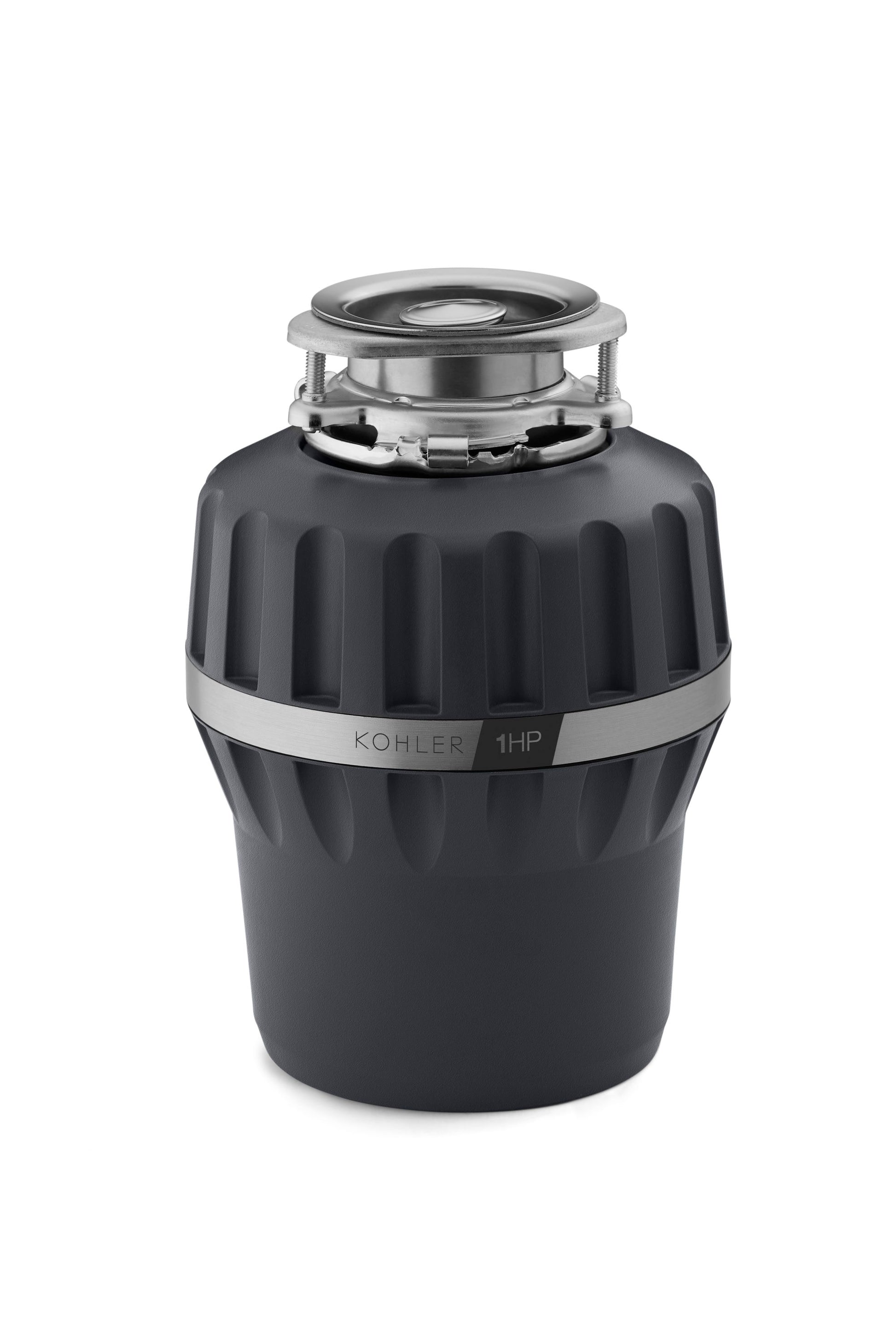 KOHLER Reckon Continuous feed 1-HP Septic Safe Non-corded Garbage Disposal with Noise Insulation