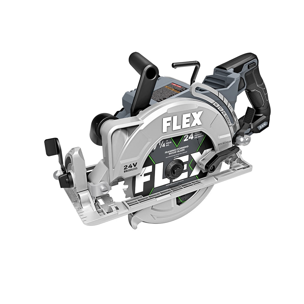 FLEX Rear Handle 24-volt 7-1/4-in Cordless Circular Saw (Bare Tool) FX2141R-Z