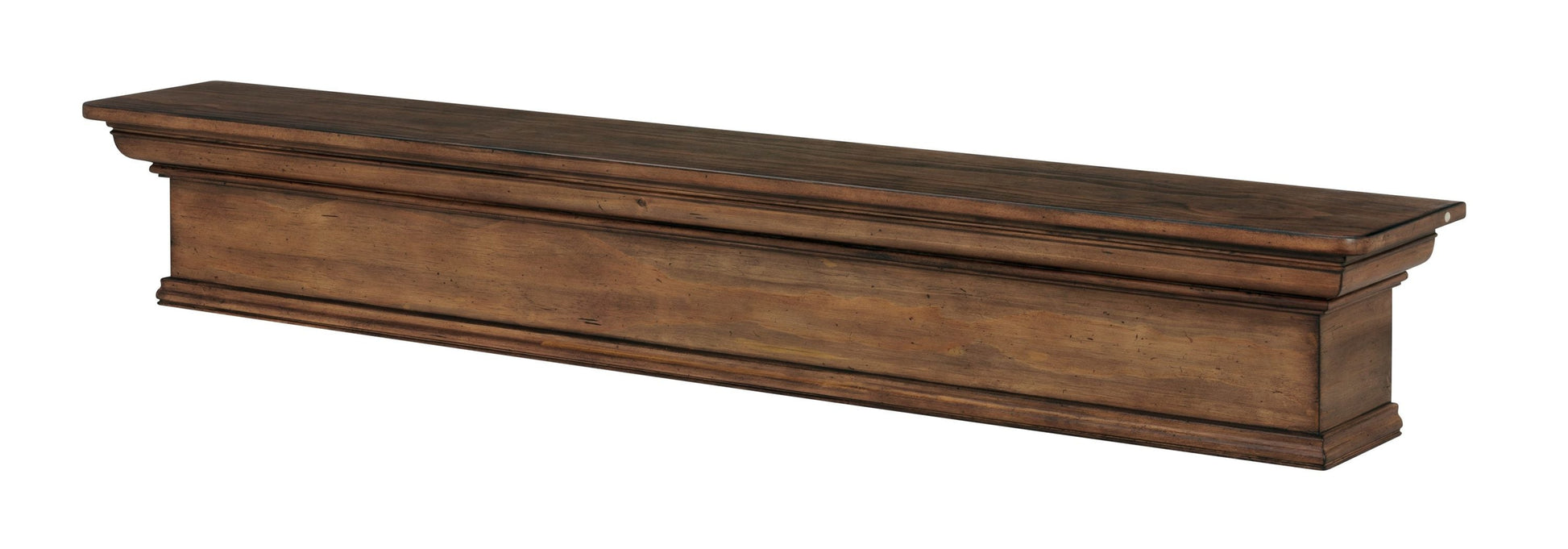 Pearl Mantels 72-in W x 9-in H x 9-in D Chestnut Distressed Pine Hollow Mdf Traditional Fireplace Mantel SSUP7242015L