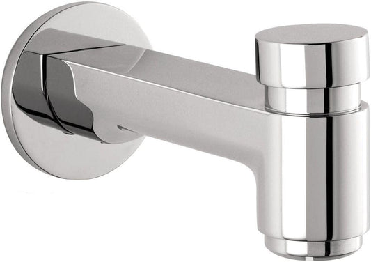 hansgrohe Tub Spout with Diverter Premium 3-inch Modern Tub Spout in chrome, 14414001