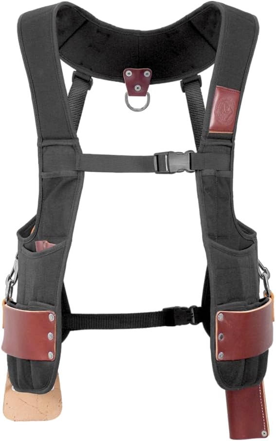 Occidental Leather Stronghold SuspendaVest - 17 Pockets & Tool Holders - Fully Adjustable - Made in USA