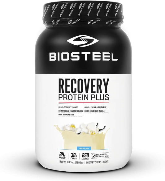 BIOSTEEL Recovery Protein Plus Vanilla, 1800 GR
