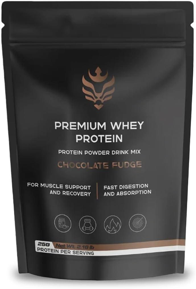 Benavidez Premium Whey Protein Powder – 25g Protein Per Serving, Grass-Fed Whey Isolate & Concentrate, Fast-Digesting, Muscle Recovery, No Artificial Sweeteners, Keto & Gluten-Free