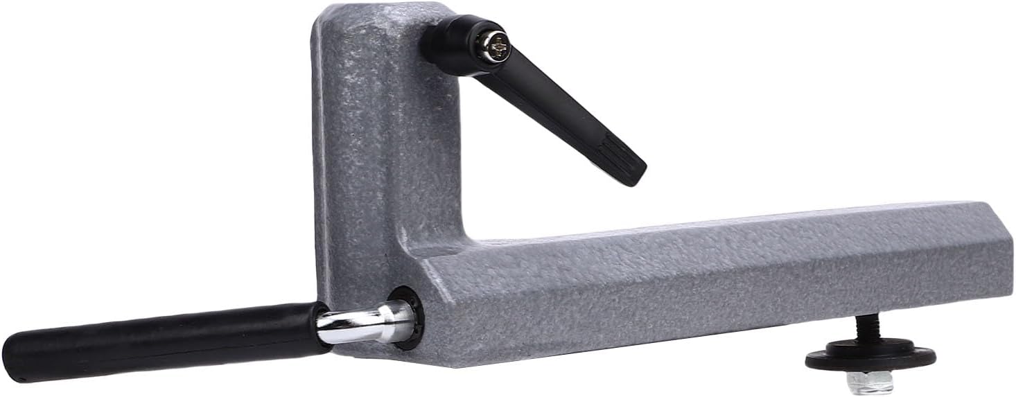 Asixxsix Wood Lathe Tool Rest Holder Base,14inch Cast Steel Woodworking Turning Lathe Tool Holder Base DIY Lathe Accessories for Mini Lathe, Small Lathe, 1inch Hole Diameter