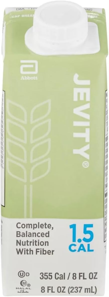 Jevity 1.5 Cal High Protein Nutrition with FOS, 8-Ounce Cartons (Pack of 24)