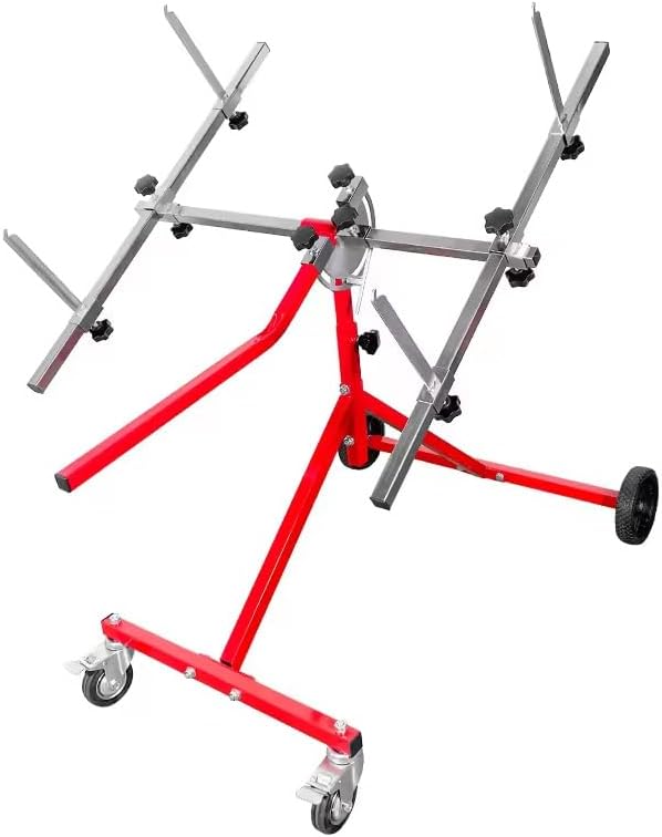 LAUCO Multifunction Paint Stand, Automotive Paint Stand, Body Panel Stand, Door Stands for Painting, Paint Stands Auto Body, Auto Body Repair Tools Adjustable Paint Stand (180° Rotating)- 19531