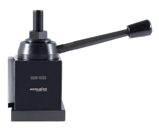 Accusize Industrial Tools Bxa Wedge Type Quick Change Tool Post for Lathe Swing 10-15'', 0250-0222