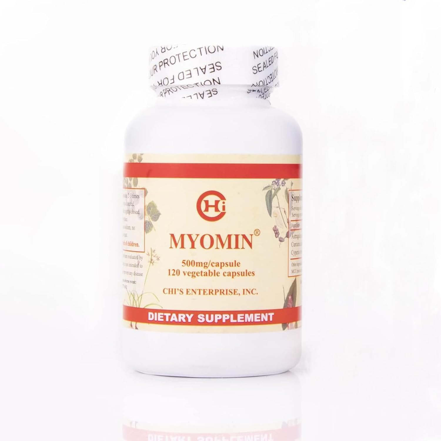 Chi's Enterprise 120 Piece 500mg Capsules