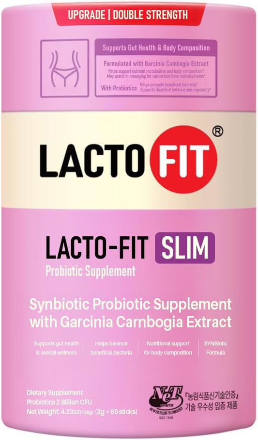 KOREAC_ Lacto-Fit Probiotics Slim 2 Billion CFU 2g X 60 Stick Packets