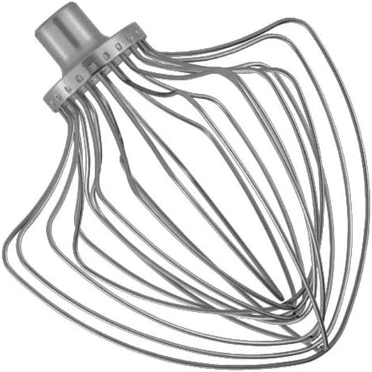 KitchenAid 11-Wire Whip for select 5, 5.5 and 6 Quart Bowl-Lift Stand Mixers,Silver