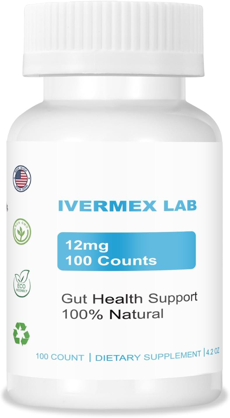 IVERMET 12 mg,100 Tablets, 99% Purity ，Digestive Supplement