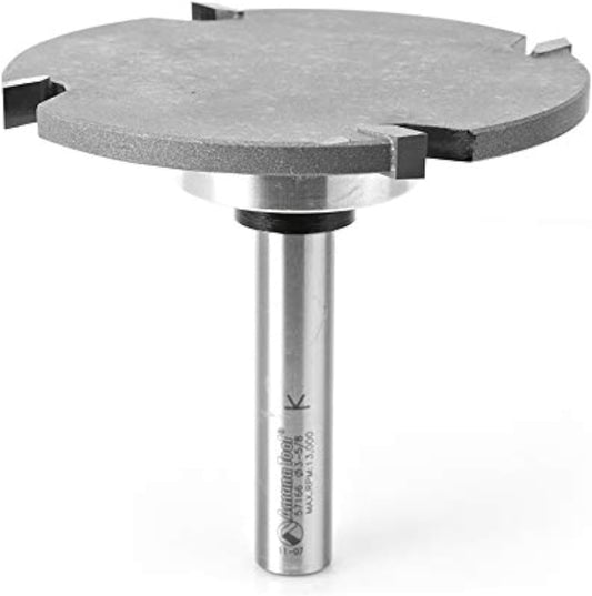 Amana Tool - 57166 Carbide Tipped 4 Wing Cut Out Solid Surface 3-5/8 Dia x 1/4 x 1/2 Inch