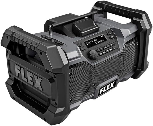 FLEX 24V Cordless Bluetooth Jobsite Radio Tool Only, Battery and Charger Not Included - FX5351-Z