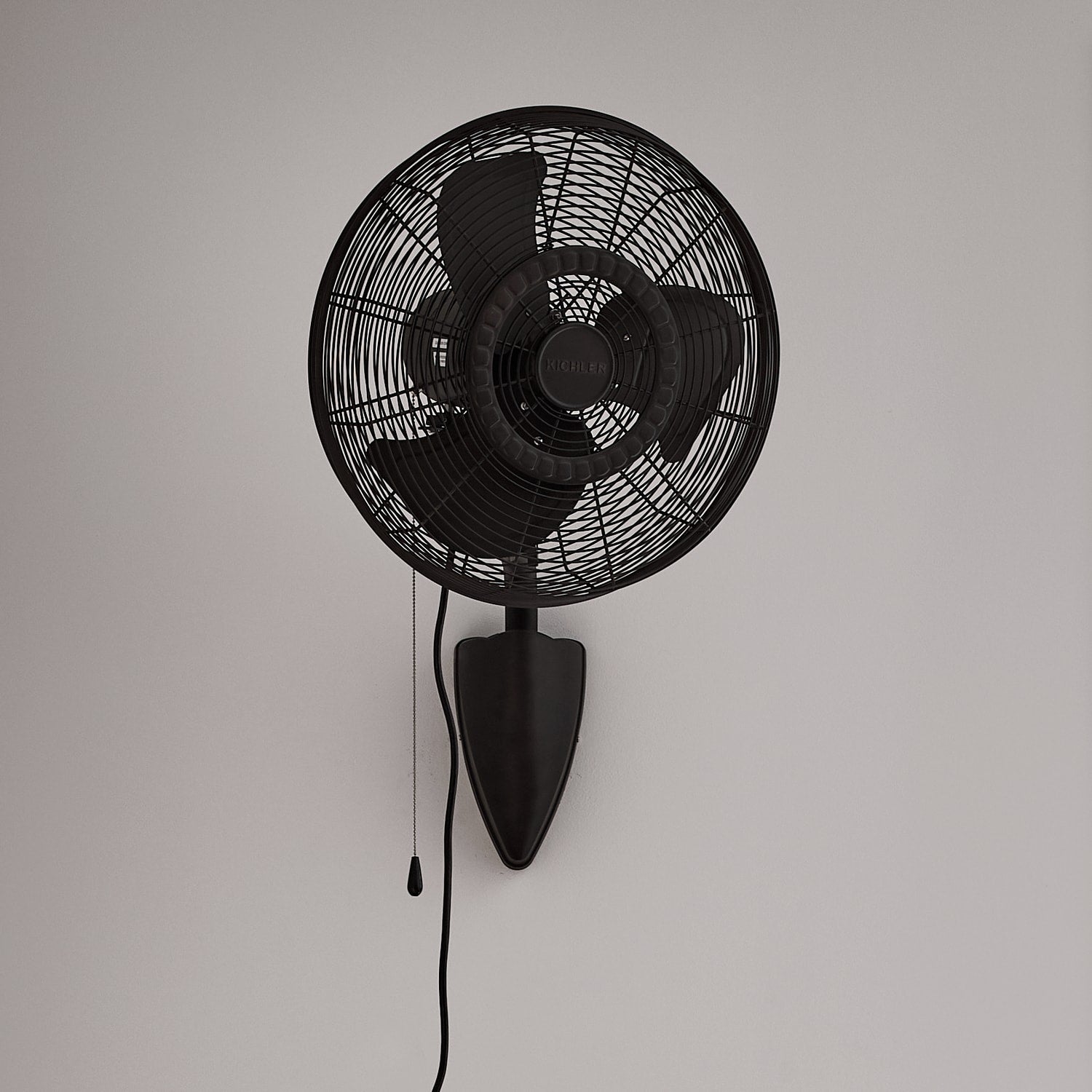 Kichler Pola 18-in Indoor or Outdoor Bronze Wall Mounted Fan 339218SNB