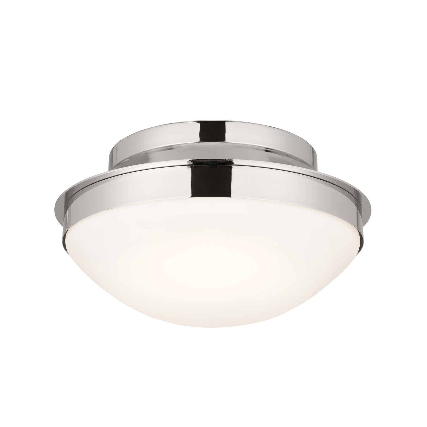 Kichler Bretta 2 -Light 13.5-in Polished Nickel Flush Mount Light 5269748