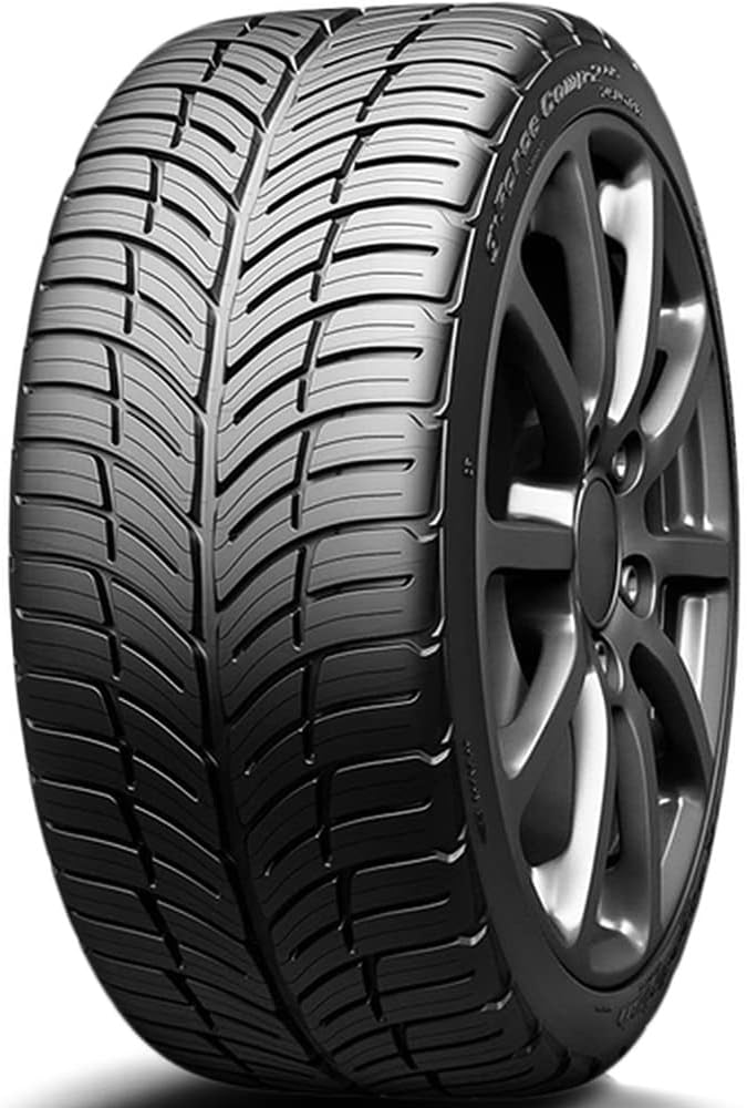 BFGoodrich G-Force Comp-2 A/S Plus All-Season Radial Car Tire for Ultra-High Performance, 225/40ZR18/XL 92W