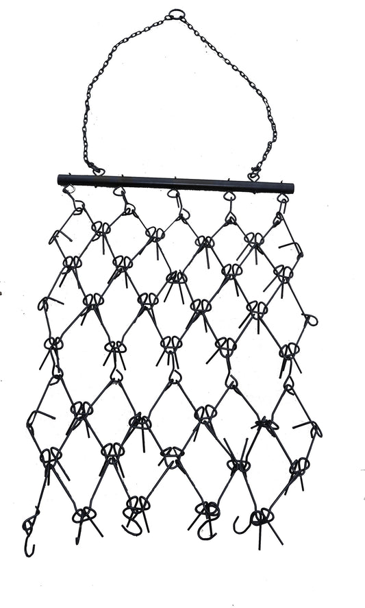 Yard Tuff 4-ft x 4-ft Drag Harrow with 69 Tines and 10 Hooks - Power Equipment Accessory YTF-44516DH