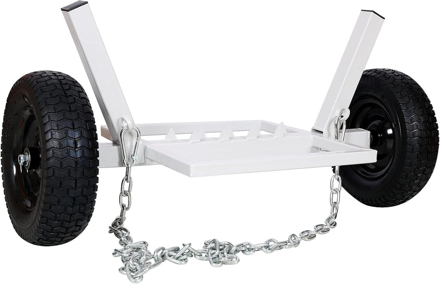 ATV Log Holder, Accommodates Logs up to 24in in Diameter,1600lbs Capacity Heavy-Duty for Farm & Commercial Wood Transport (Dolly)