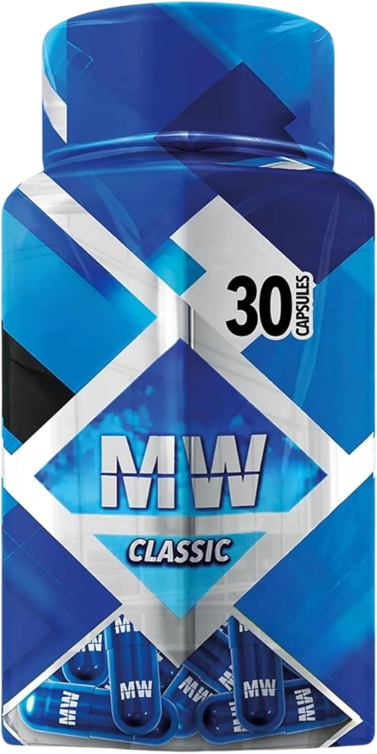 MW Classic Natural Wellness Supplement - 30 Capsules - Supports Digestive Comfort and Wellbeing - MW Pastillas