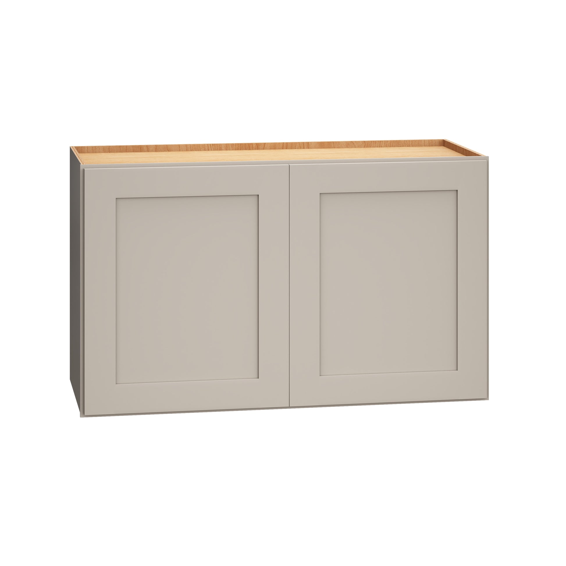 Diamond Express Jamestown 30-in W x 18-in H x 12-in D Cloud Gray Wall Fully assembled Plywood Cabinet Recessed Panel Shaker