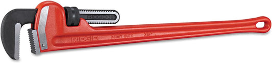 RIDGID Straight Pipe Wrench, Cast Iron, 36 in. L