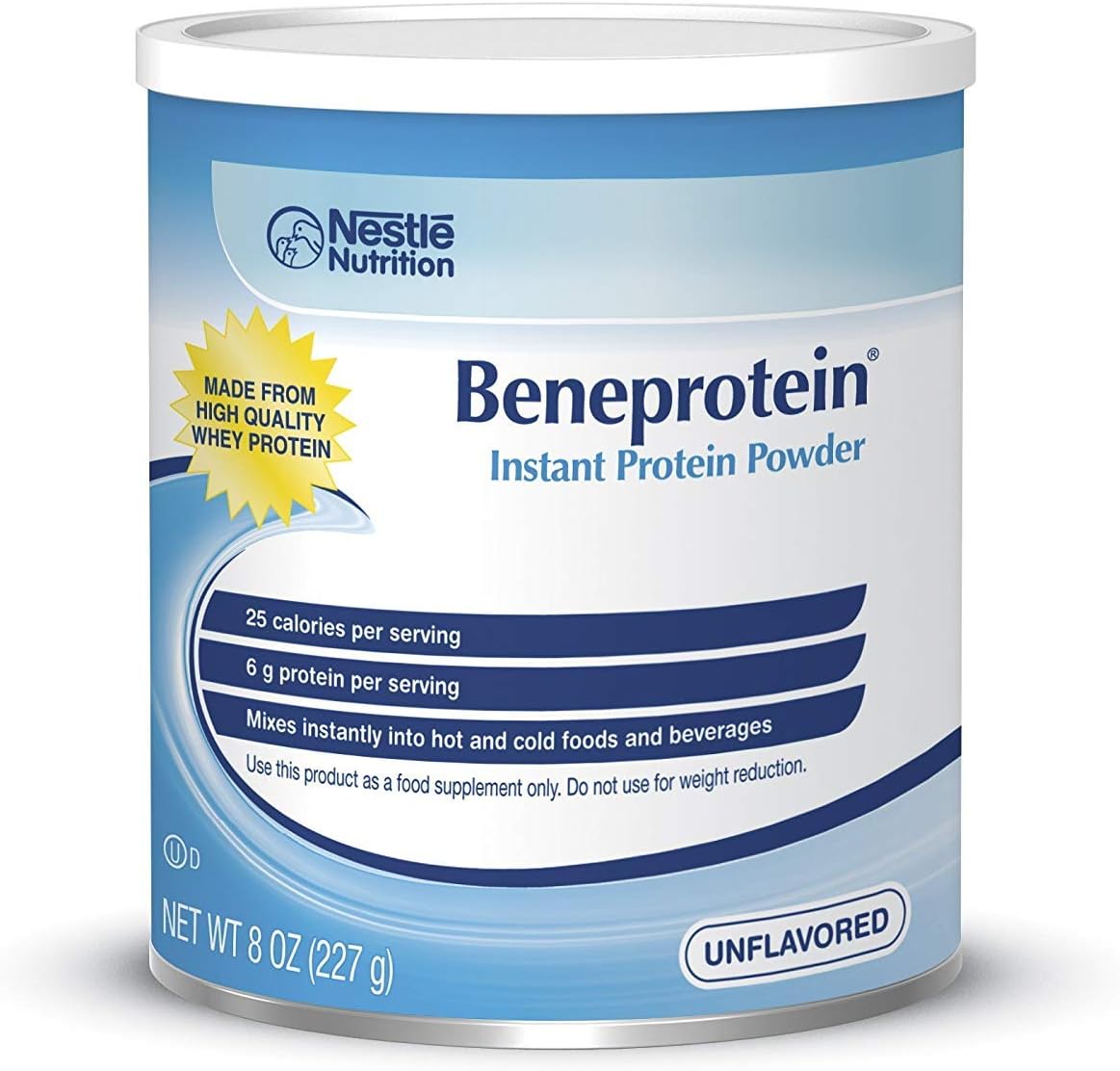AliMed Protein Supplement Beneprotein Unflavored 8 oz. Can Powder, Qty : 6 per Case