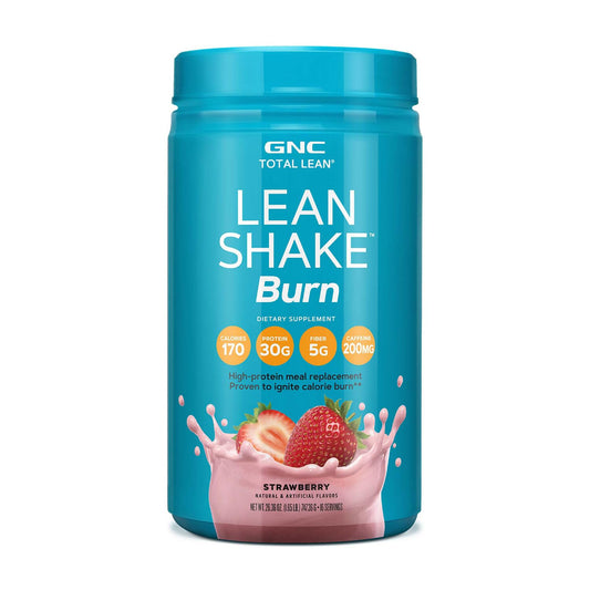 GNC Total Lean Lean Shake Burn - Strawberry (16 Servings)