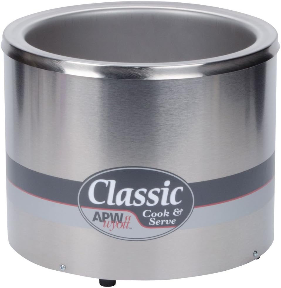 APW Wyott RCW-11-SP 11 Qt. Classic Countertop Cooker / Server