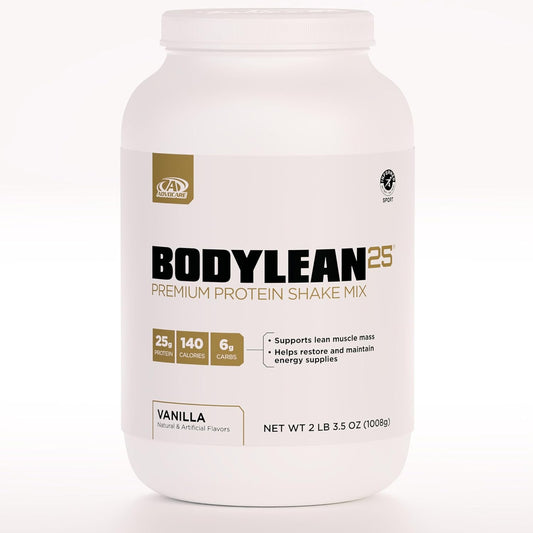 AdvoCare BodyLean25 - Protein Powder with Whey Protein Isolate - Supports Muscle Building & A Lean Body - Offers Energy Support* - Vanilla, 4.5 oz