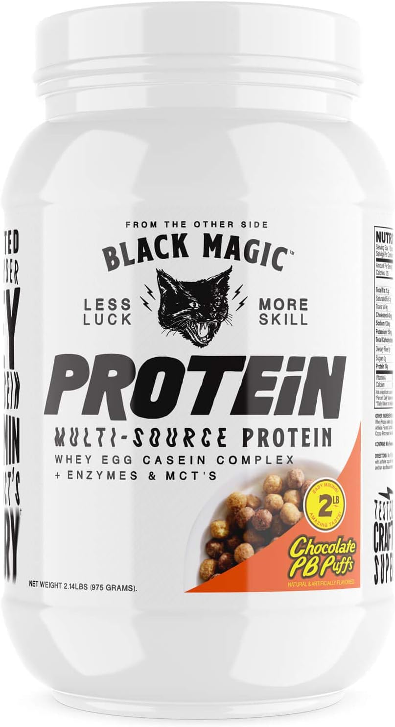 Black Magic Protein 2lbs (Chocolate PB Puffs)
