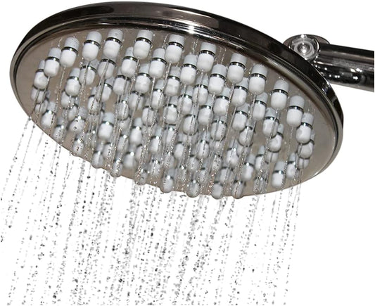 SHOWERME Rainfall Shower Head \u2013 High-Pressure Luxury with Water Saver - 9-Inch Extra-Large Head - Easy, Tool-Free Installation - Chrome Finish