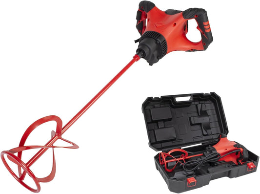 RUBIMIX-9 Supertorque Mortar Mixer with Chuck | Powerful 1800 W | Facilitates Homogeneous Mixing of the Materials and Prevents the Creation of Bubbles and/or Lumps