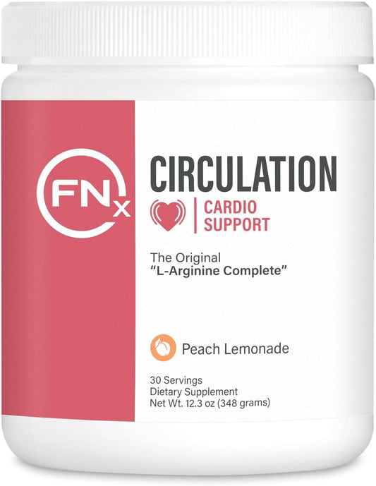 Fenix Nutrition L-Arginine Complete, Peach Lemonade - 5000mg L Arginine, Nitric Oxide Booster, Natural Supplement, Increases Energy and Endurance