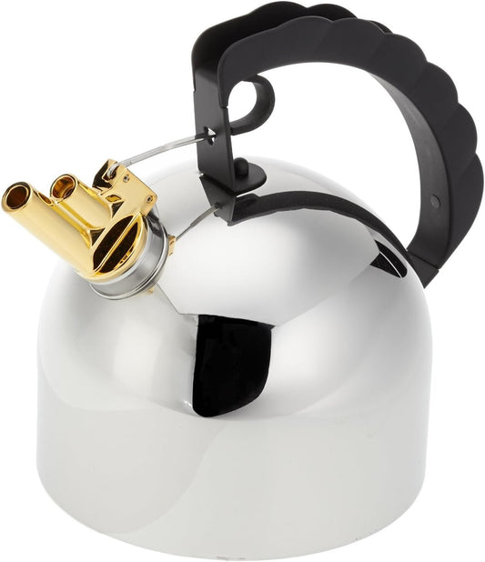 Alessi 9091 Kettle By Richard Sapper with Melodic Whistle