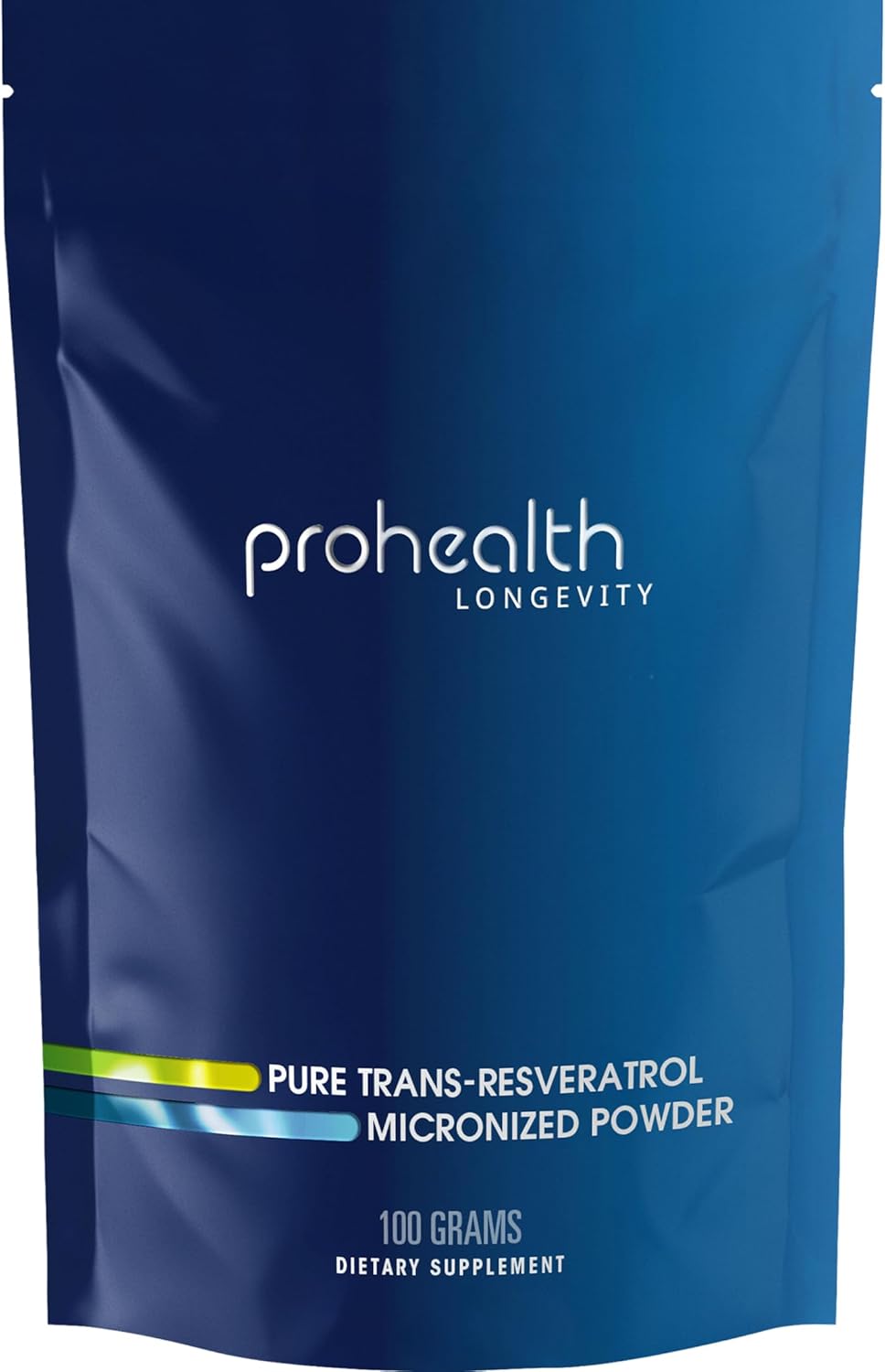 ProHealth Longevity Bulk Trans Resveratrol Powder 100 Grams - Pure Pharmaceutical Grade, 1000 mg per Scoop, Superior Absorption and Bioavailability