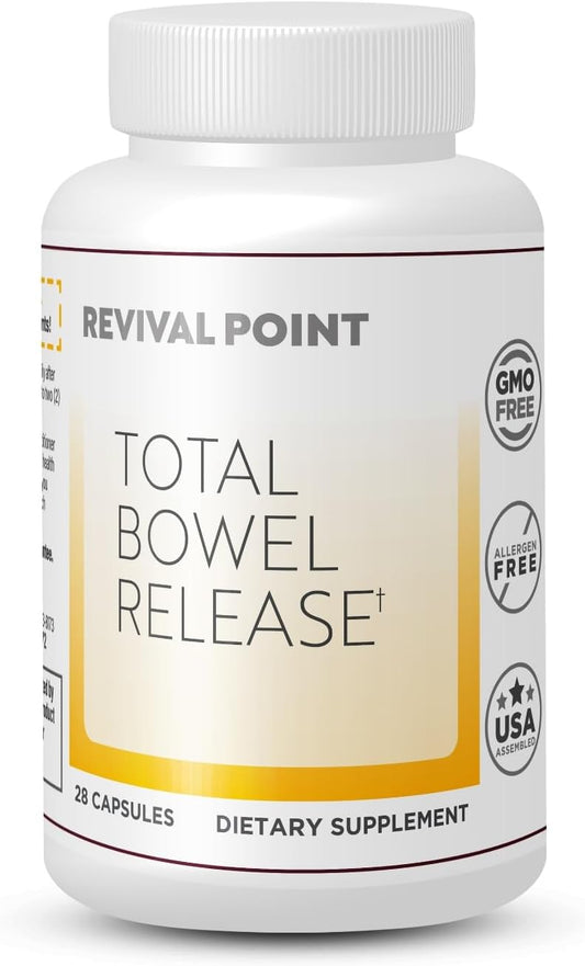 Revival Point Total Bowel Release with Digexin® - Bloating Relief for Women & Men