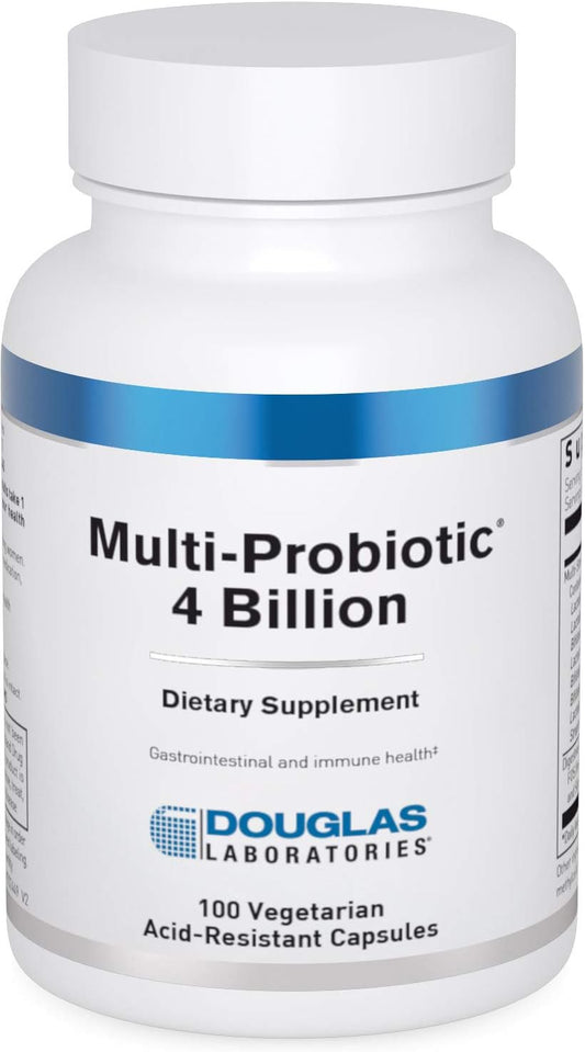 Douglas Laboratories | Multi-Probiotic 4 Billion | Support for Gastrointestinal and Immune Health* | 100 Capsules